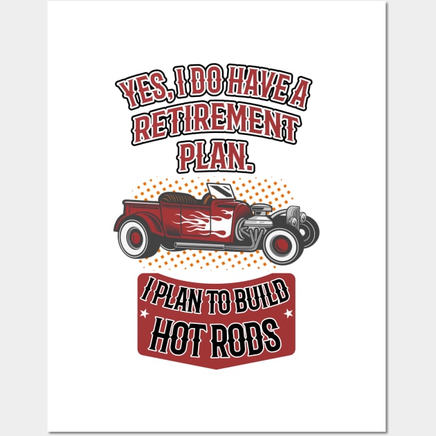 I plan to build Hot Rods Wall Art by CC I Design